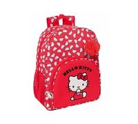 Safta Mochila Escolar Infantil HELLO KITTY ICONIC – Adaptable a carro, 33x14x42 cm