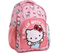 Mochila Hello Kitty Infantil Diseño Original y Espacio Amplio Niñas | Mochila Escolar Hello Kitty Rosa Tirantes Acolchados y Cremallera Resistente, Diseño Único y Licencia Oficial