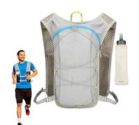 Mochila hidratación senderismo tanque de agua con botella suave 500 ml correa ajustable reflectante para senderismo esquí alpinismo ciclismo fitness