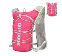 Mochila hidratante para correr - Chaleco de agua para camping, mochila de hidratación ligera reflectante para correr, fitness, entrenamiento, viajes y senderismo
