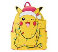 Mochila Mini De Navidad Pikachu Santa Con Luces De Pokemon
