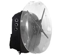 Mochila Holográfica 3d Ojo Desnudo Publicidad 3D Holograma Led Fan