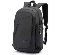 Mochila Hombre Mochila Antirrobo Impermeable,Mochila Ordenador Portatil 15.6 Pulgadas Mochila Portatil con Puerto USB,Mochila Backpack Bolsa para Negocio Trabajo Diario Viaje Escolares,Negro