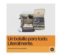HP Mochila para portátil Travel de 15,6 pulgadas y 25 litros gris hierro