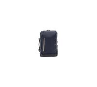 HP Travel Mochila para Portatiles de hasta 15,6" (Capacidad 25L, Ampliable hasta 30 L, Impermeable, Ergonómica, Bolsillo con Bloqueo RFID, Cremalleras con Cierre) Color Azul Oscuro