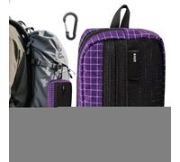 Mochila impermeable con cremallera partitioned storage | Strap Pouch Compact Travel Bag - for Coin Cash Card Earphone Tool Camping Hiking Climbing Hunting Outdoor Men Women