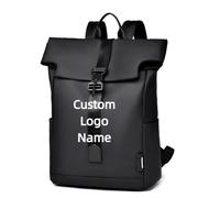 Mochila Impermeable De Gran Capacidad para Hombre con Texto e Imágenes Personalizados, Mochilas De Viaje A La Última Color1,42 * 30 * 15cm