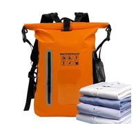 Mochila impermeable Dry Sack con bobinado de PVC de gran capacidad, naranja, Se référer au descriptif, Consulte la descripción