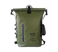 Mochila impermeable, mochila al aire libre, bolsas secas, paquete seco de aventuras, bolsa seca flotante portátil, perfecta para navegación, kayak, senderismo, pesca, rafting, natación, camping, Verde