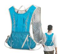 Mochila impermeable, mochila para correr - paquete ligero reflectante - mochila de hidratación impermeable con gran capacidad para hacer funcionar el ciclo de camping