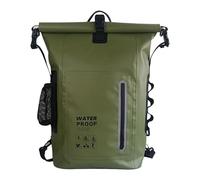 Mochila impermeable para secado al aire libre, bolsas secas con rayas reflectantes, bolsas de viaje para navegación, playa, Verde militar., ver descripción, Ver descripción