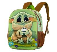Mochila para preescolar de 31 cm, verde térmica - Star Wars