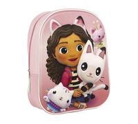 CERDÁ Mochila escolar Gabby's Dollhouse LIFE'S LITTLE MOMENTS – Niños Multicolor – Mod. 1 Estándar