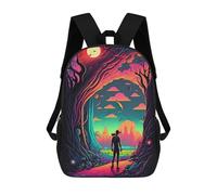 Mochila Infantil 3D Journey Through Vibrant Landscapes Mochilas Estampadas Mochila Escolar Mochilas Escolares Ligeras Mochila Divertida Y Moderna Mochila De Día Para Estudiantes Para Niños 17inch