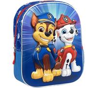 Mochila Infantil 3D Paw Patrol Medidas 25.0x31.0x10.0 cm para Niñ@s con Asas Ajustables y Ergonómica | Mochila Infantil Comodidad y Ajuste con Espacio, Material Resistente y Fácil de Limpiar