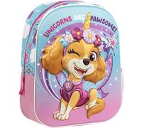 Mochila Infantil 3D Paw Patrol Skye Medidas 25.0x31.0x10.0 cm para Niñ@s pequeños Asas Ajustables y Ergonómica | Mochila Infantil Comodidad y Ajuste con Espacio, Material Resistente y Fácil de Limpiar