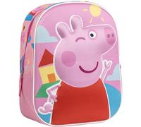 Mochila Escolar 3D Peppa Pig Rosa 25,0 x 31,0 x 10,0 cm