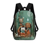 Mochila Infantil 3D Pumpkin Guardians - Forest Protectors of Halloween Mochilas Estampadas Mochila Escolar Mochilas Escolares Ligeras Mochila Divertida Y Moderna Mochila De Día Para Estudiantes Para N