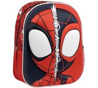 Mochila Infantil 3D Spidey Medidas 25.0x31.0x10.0 cm para Niñ@s con Asas Ajustables y Ergonómica | Mochila Infantil Comodidad y Ajuste con Espacio, Material Resistente y Fácil de Limpiar