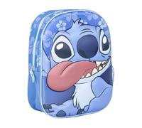 CERDÁ Mochila escolar Life's Little Moments Stitch 3D – Cremallera, asas ajustables, ergonómica