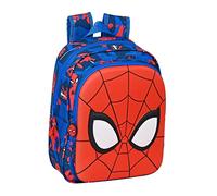 MOCHILA INFANTIL ADAPT.CARRO BOLSILLO 3D SPIDER-MAN "GREAT POWER"