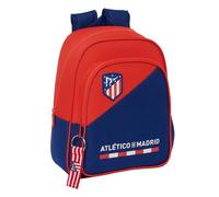 Safta ATLÉTICO DE MADRID - Mochila Escolar Infantil, Ideal para Niños de Diferentes Edades, Cómoda y Versátil, Calidad y Resistencia, 27x10x33 cm, Color Rojo/Azul