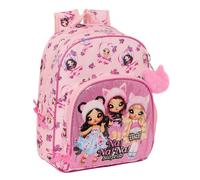 Safta NANANA FABULOUS - Mochila Infantil, Ideal para Niños de Diferentes Edades, Cómoda y Versátil, Calidad y Resistencia, 28x10x34 cm, Color Rosa