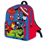 Mochila infantil avengers marvel niño y niña - mochila escolar roja