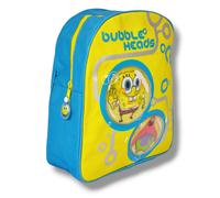 Mochila Infantil Bob The Builder o Spongebob Para El Colegio Amarilla