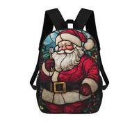 Mochila Infantil, Christmas Posters Green Posters White Posters Red Posters Holiday Posters Mosaic Mochila Escolar De Gran Capacidad Para Estudiantes, Mochila Para Libros, Mochila Para Niños, Niñas, A
