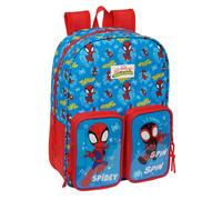 Safta SPIDEY - Mochila Infantil, Adaptable a Carro, Fácil Limpieza, Ideal para Niños de Diferentes Edades, Cómoda y Versátil, Calidad y Resistencia, 26x11x34 cm