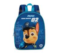 Mochila infantil de la Patrulla Canina para niños y niñas, personalizable con nombre, mochila infantil Kita 6L Chase, azul