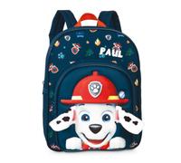 Mochila infantil de la Patrulla Canina para perros, niños y niñas, personalizable con nombre, mochila para el tiempo libre, guardería con orejas de felpa 3D, 8 l, Marshall - Azul Oscuro, 31 x 24 x 13