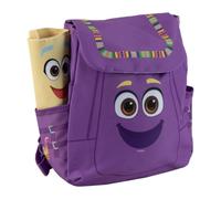 Mochila Infantil Dora la Exploradora Niña - Mochila Tiempo Libre Fantasía Color Morado, Solapa con Cierre a Presión y Bolsillos Laterales, Ideal para Guardería y Excursiones
