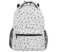 Mochila Infantil Fox In The Cute Mochila Escolar Resistente Bolsa De Viaje Unisex Mochilas Escolares para Mujeres Universitaria Juveniles