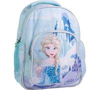 Mochila Infantil Frozen Elsa Original Disney con Diseño de Nieve y Castillo | Mochila Frozen Escolar Grande para Niñas Ideal Preescolar y Primaria