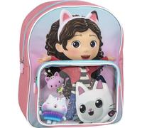 ARTESANÍA CERDÁ S.L. Mochila infantil Gabby´s Dollhouse 25x30x12 cm Asas ajustables Ergonómica