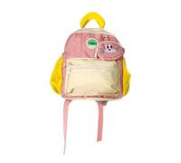Mochila infantil informal ligera mochila escolar bonita mochila de jardín de infantes para adolescentes, niñas, niños, correas ajustables, mochila escolar para guardería y escuela, 26 x 21 x 10 cm