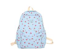 Mochila infantil informal ligera mochila escolar mochila de guardería bonita para adolescentes, niños y niñas, mochila escolar con correas ajustables para escuela y guardería, 41 x 31 x 11 cm, azul