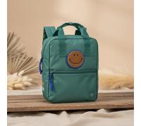 Lässig mochila infantil con correa para el pecho Mochila de jardín de infancia 27 cm, 7 litros, 3 años/Mini Square Backpack dark green