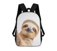 Mochila Infantil, Mochila Adorable Sloth Taking Selfie - Fun Wall Decor Impresa En 3D, Mochila Para Niños Y Niñas, Mochila Escolar Ligera Y Ajustable De 17 Pulgadas Para La Escuela Primaria 17inch
