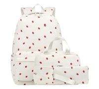 Mochila Infantil para Escuela, Juego de Mochila de Terciopelo Acanalado | Mochila Estuche para Deporte Universidad Viaje Vacaciones Actividades al Aire Libre Senderismo Camping excursión