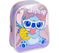CERDÁ LIFE'S LITTLE MOMENTS Mochila Infantil Personaje Aplicaciones Stitch Medidas 22.0x28.0x9.0 cm s, Unisex niños, Mod. 80