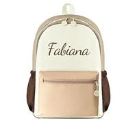 Mochila infantil personalizada, mochila bordada con nombre bordado, mochila escolar impermeable para niñas y niños, mochila escolar para la escuela primaria, mochila grande para niños, 41 cm × 28 cm