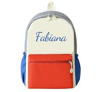 Mochila infantil personalizada, mochila bordada con nombre bordado, mochila escolar impermeable para niñas y niños, mochila escolar para la escuela primaria, mochila grande para niños, 41 cm × 28 cm