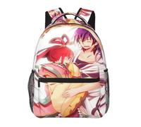 Mochila informal para estudiantes Magi The Labyrinth of Magic, ligera, con estampado, para el día a