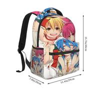 Mochila informal para estudiantes Magi The Labyrinth of Magic, ligera, con estampado, para el día a
