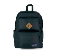 Mochila JanSport Double Break - Bolsa para el trabajo, viajes o port til, color negro