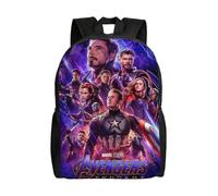 Mochila JD378 Avengers Endgame para adolescentes, mochila escolar de lona, mochila unisex para cuaderno