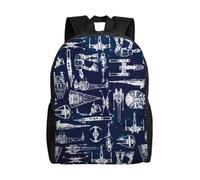 Mochila JG1929 de Star Wars, mochila escolar para adolescentes, mochila de lona para cuaderno, mochila